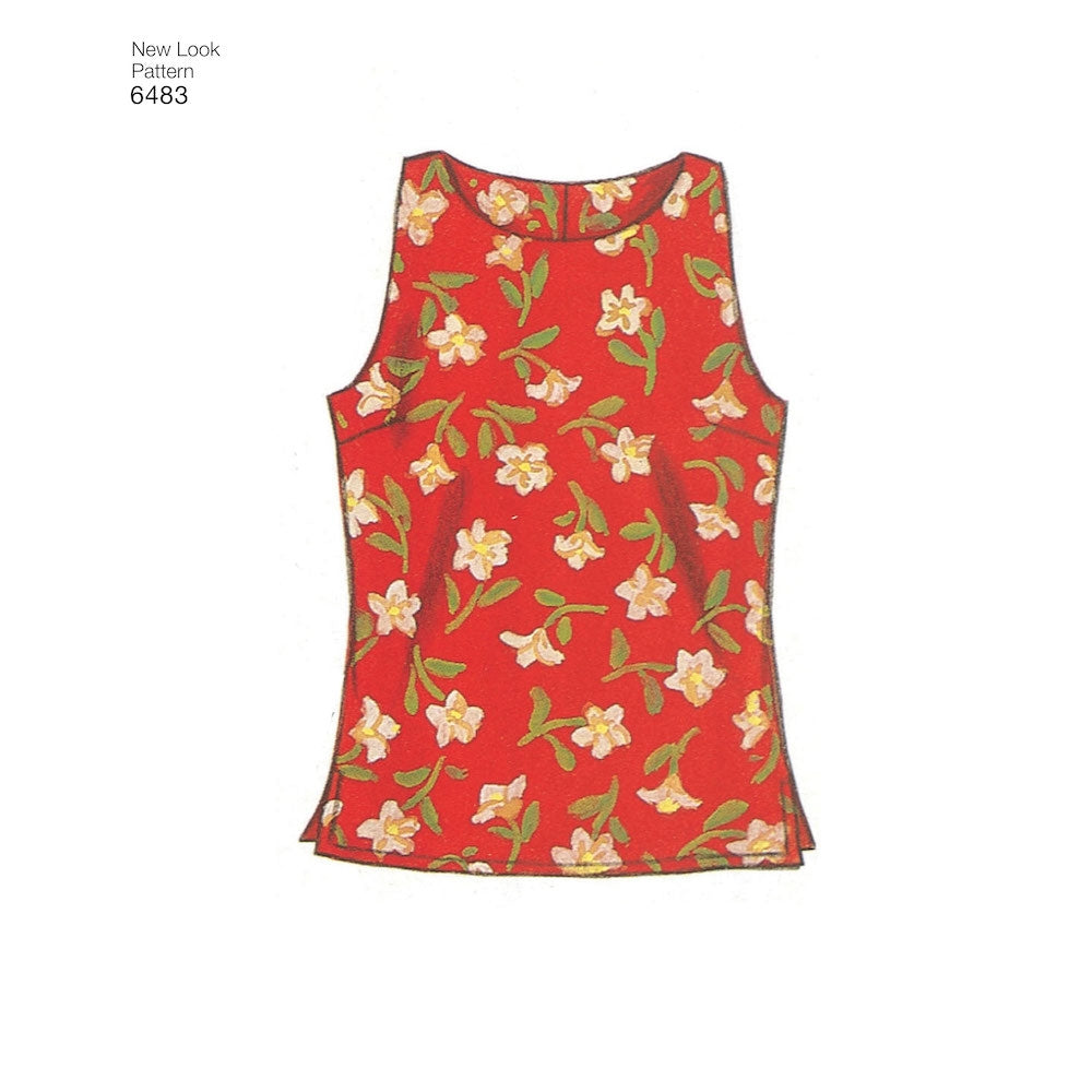 Newlook Pattern 6447 Misses' Dresses