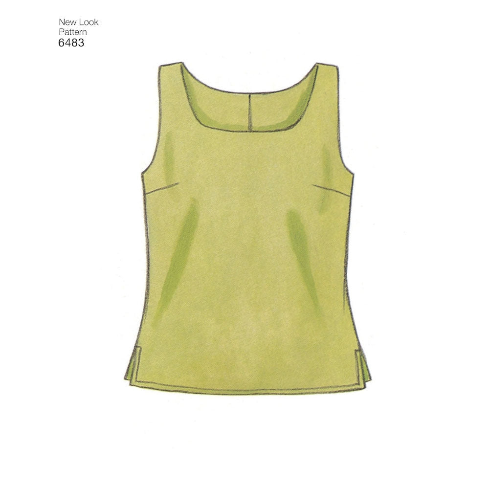 Newlook Pattern 6447 Misses' Dresses