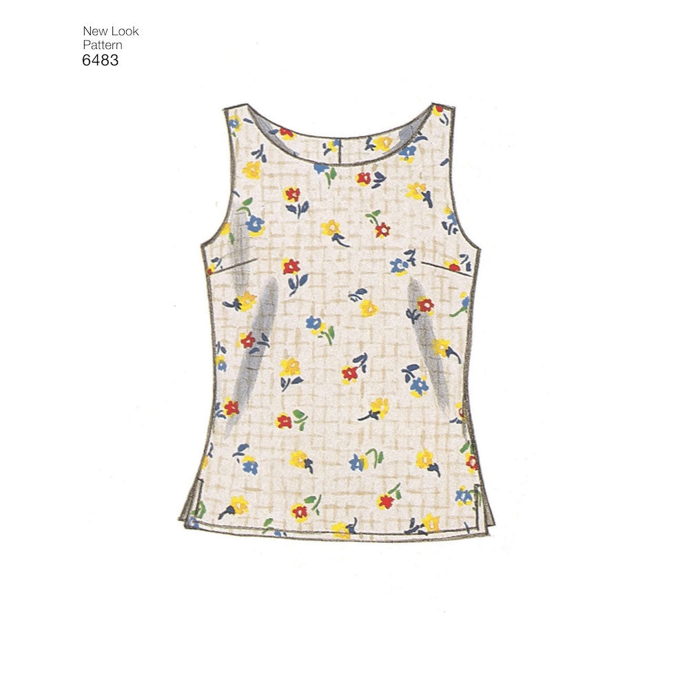 Newlook Pattern 6447 Misses' Dresses