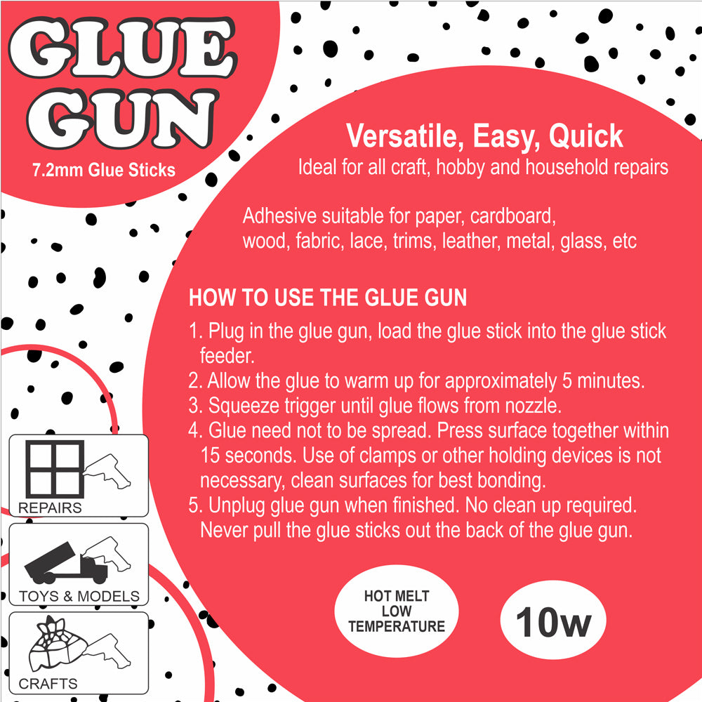 Glue deals gun metal