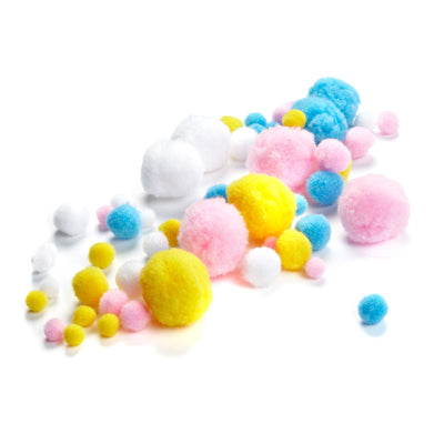 Sullivans Pom Poms, Pastel Mix