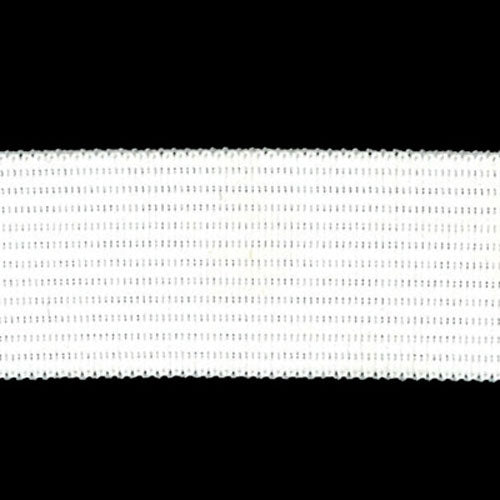 Sullivans Elastic Non Roll, White- 20mm