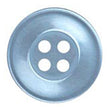 Sullivans Plastic Button 4 Hole, Sky- 14 mm
