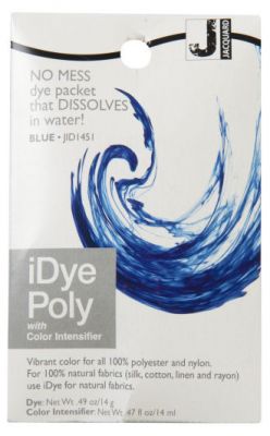 Jacquard iDye Poly Fabric Dye, Blue- 14g – Lincraft