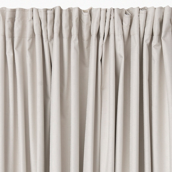 Liberty Pencil Pleat Curtain, Parchment
