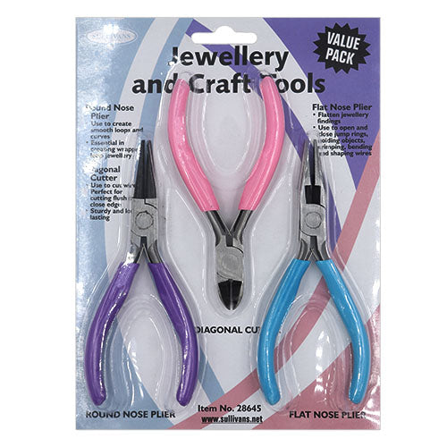 3 PCS Jewelry Pliers Set,craft Plier Tool,pliers for Jewelry