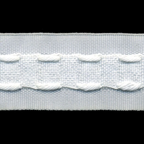 Sullivans 77mm Curtain Tape, White- 10m – Lincraft