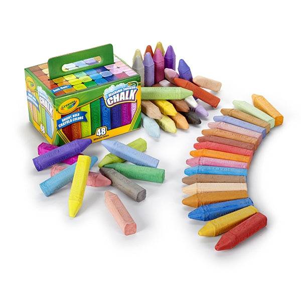 Crayola Washable Sidewalk Chalks, 12pk