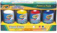 Crayola Paint-A-Pack Classic Paint With Brush- 4pk