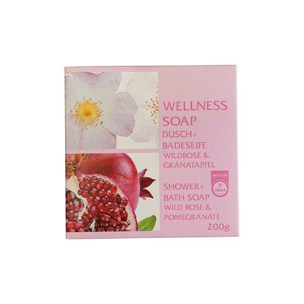 Wellness Soap, Wildrose and Pomegranate- 200g