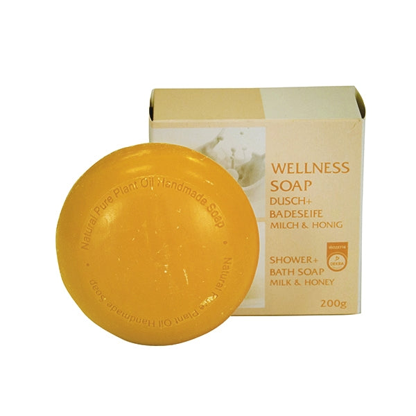 Wellness Soap, Milch and Honig- 200g