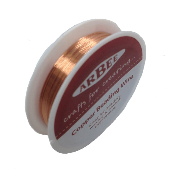 Arbee Copper Beading Wire, Copper- 48m – Lincraft