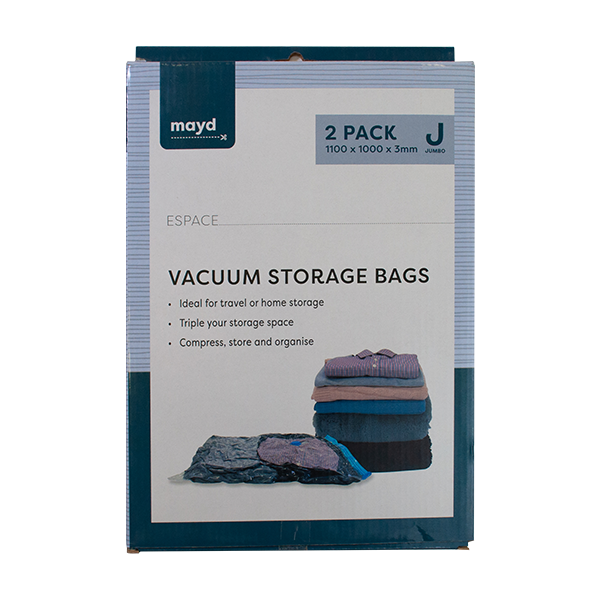 Mayd Vacuum Storage Bags - 2pc, Jumbo – Lincraft