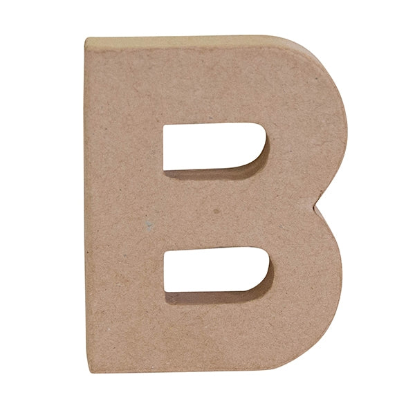 Makr Paper Mache, Small Letter B- 4 Inch – Lincraft