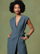 Vogue Pattern V1645
Misses' Jumpsuit Y(XS-S-M)