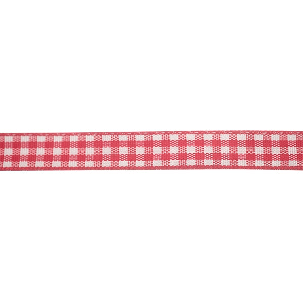 Makr Ribbon, Red Plaid- 10mmx3.6m