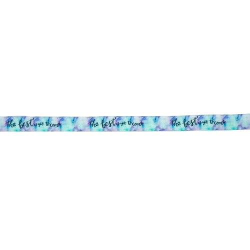 Makr Ribbon, The Best Is Yet to Come Satin- 9mmx9.1m