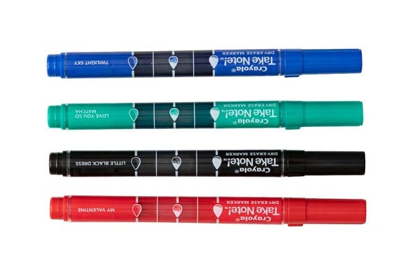 Fabric Marking Pens (Heat Erase) 4pk