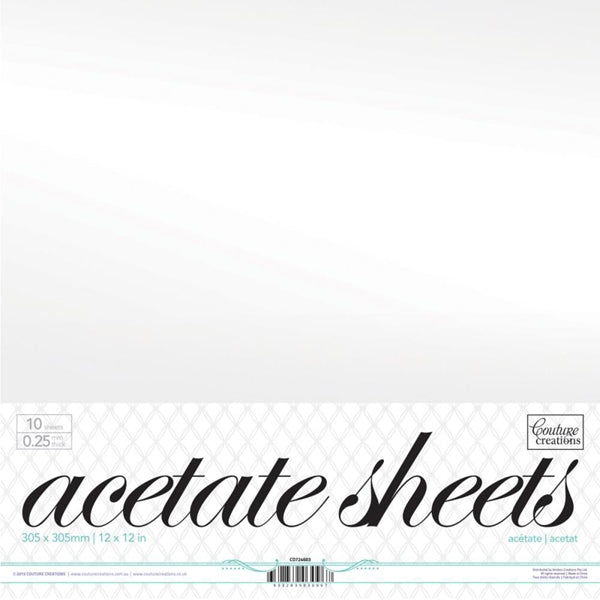 Arbee Template Acetate Sheet, Clear- 50x54cm – Lincraft New Zealand