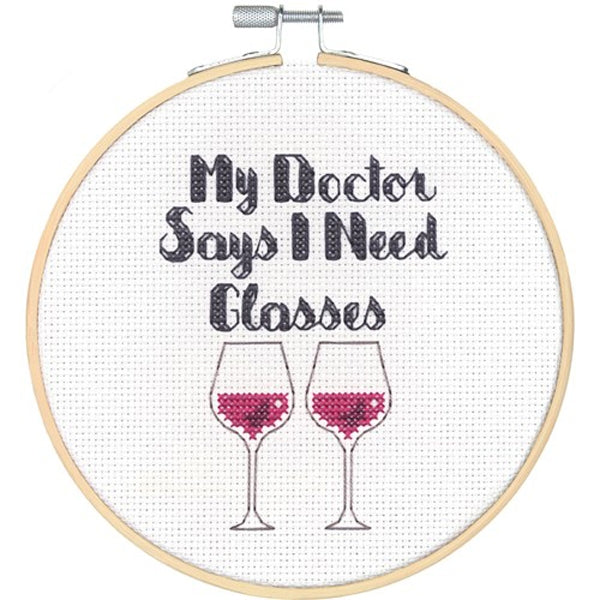 Dimensions Kit, I Need Glasses- 6x7in