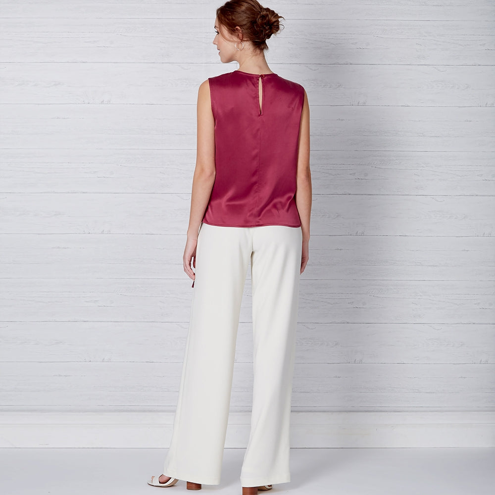 Newlook Pattern N6651 Misses' Button Front Dress With Elastic Waist