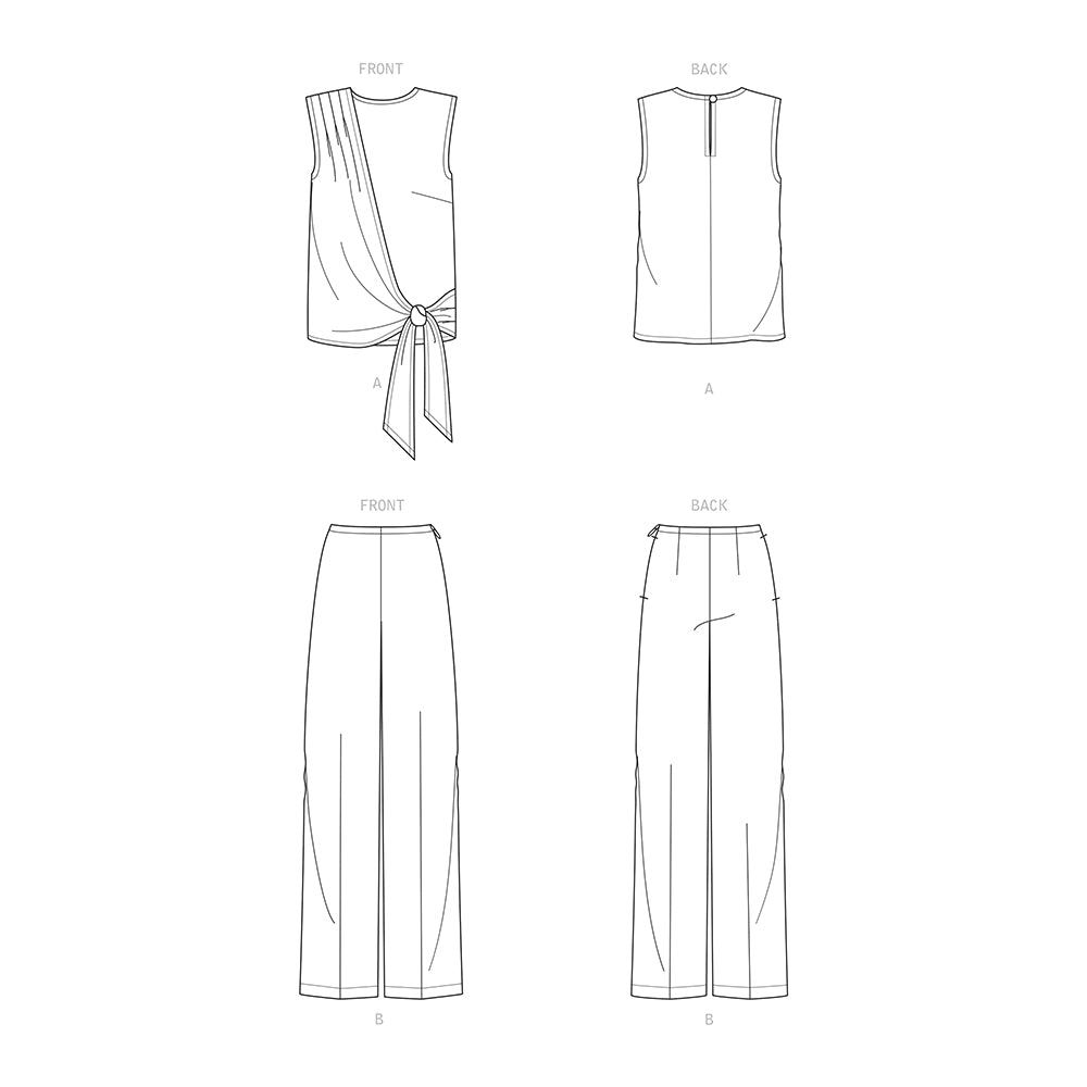 Newlook Pattern N6651 Misses' Button Front Dress With Elastic Waist
