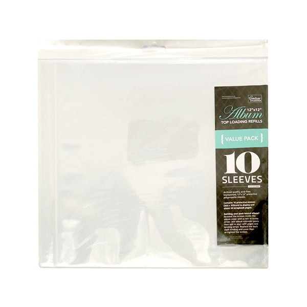 Couture Creations Album Refills with No Inserts- 10pk