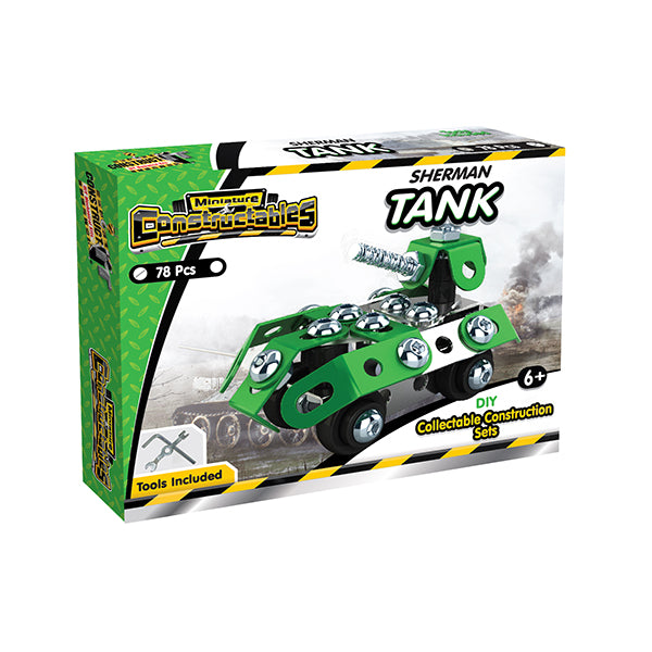 Construct It -Mini Constructables, Tank- 78pc