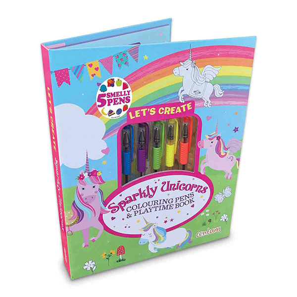 Let's Create Book, Sparkly Unicorns