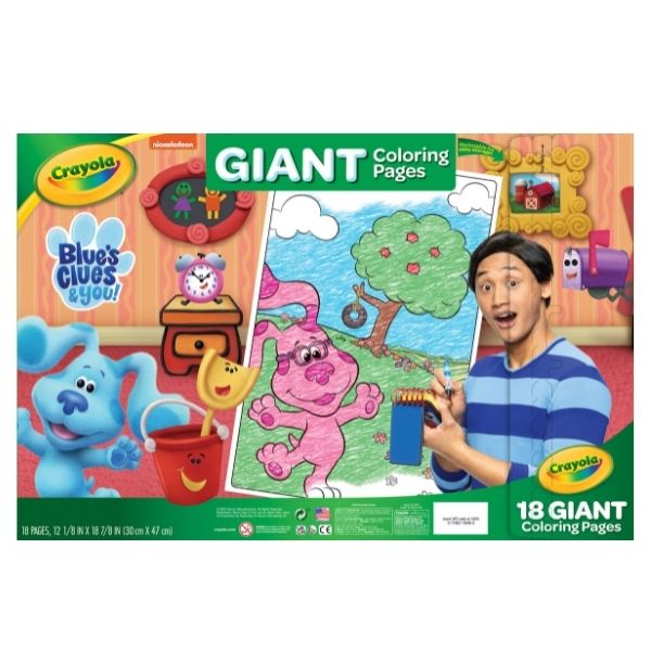 Giant Coloring Pages - Nickelodeon Blues Clues (FLDP)