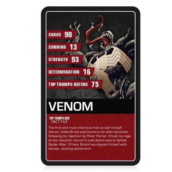 Top Trumps, Marvel Super Villains