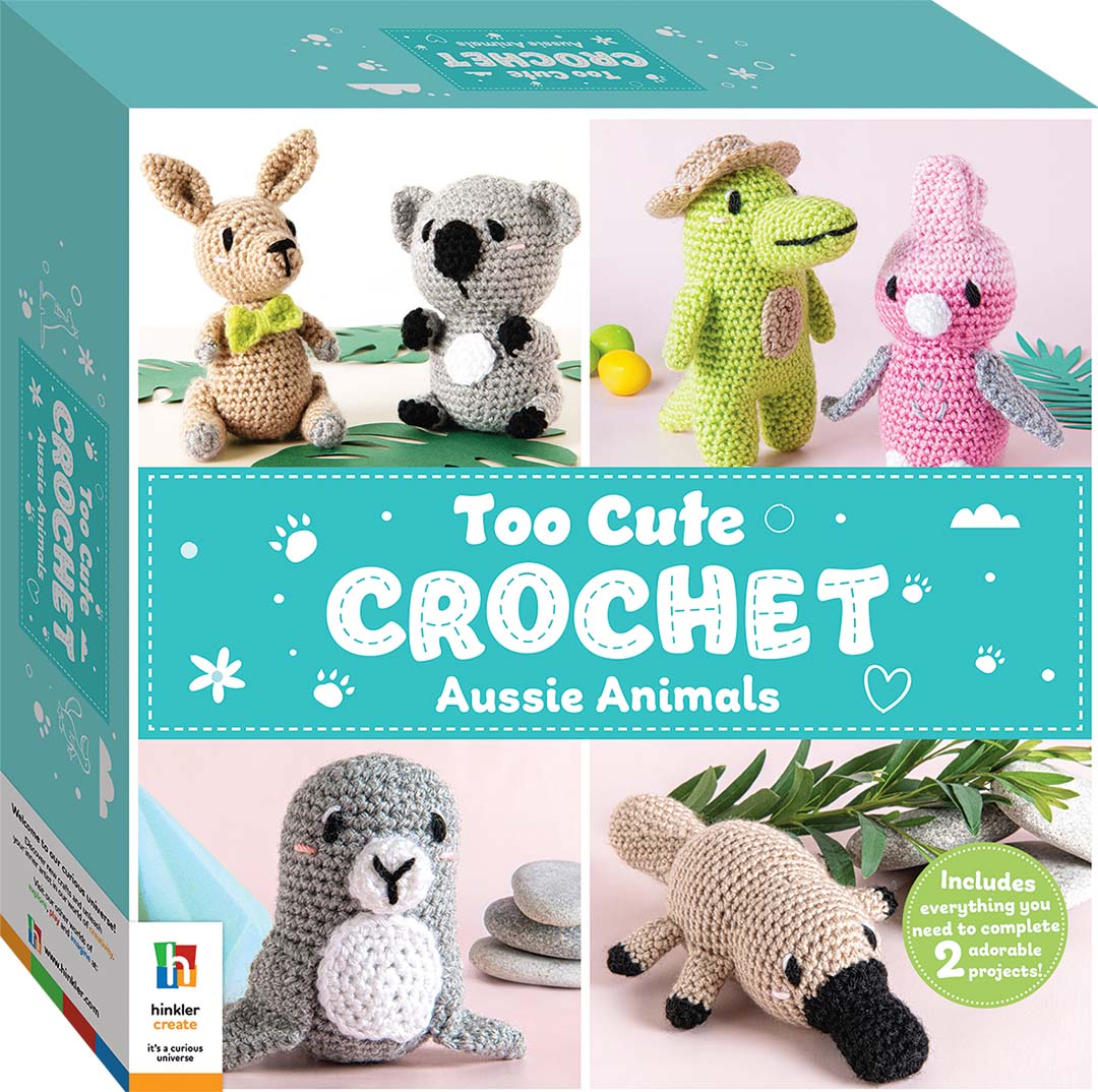 Craft Maker Too Cute Crochet Animals Craft Activity Kit Art Hobby Project