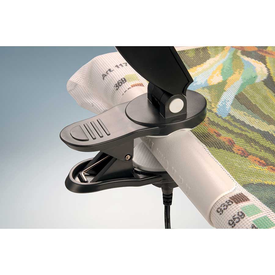Daylight Clip On Battery Light, Black