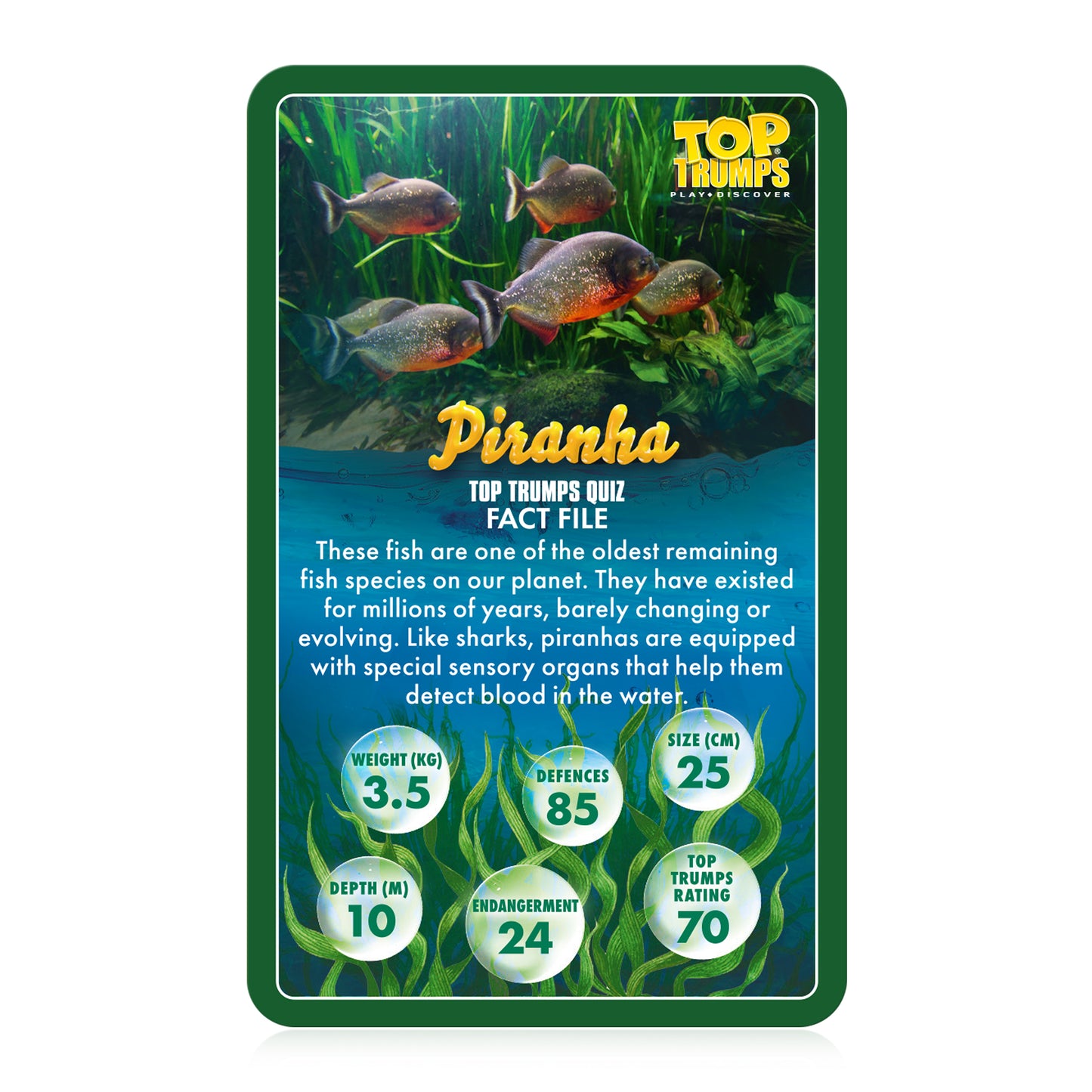 Top Trumps Cards, Sea Life in Danger