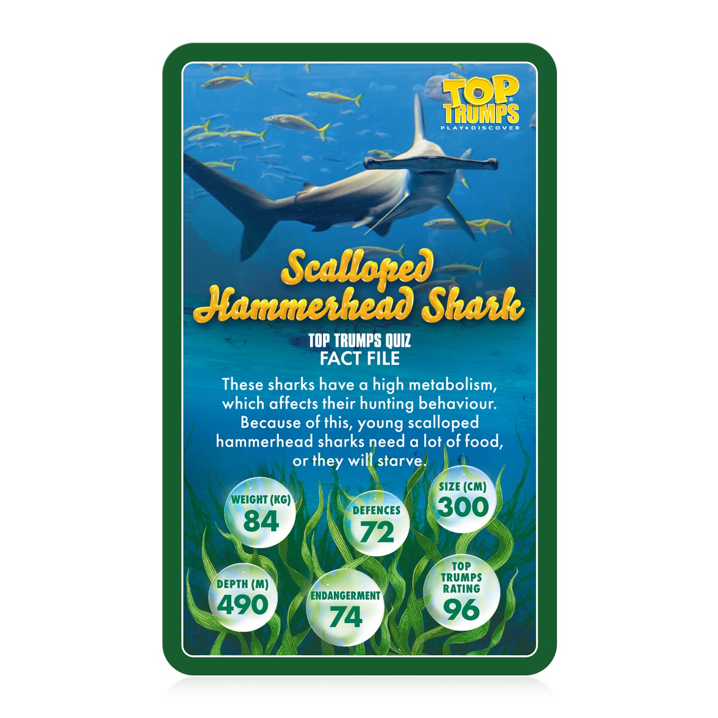 Top Trumps Cards, Sea Life in Danger
