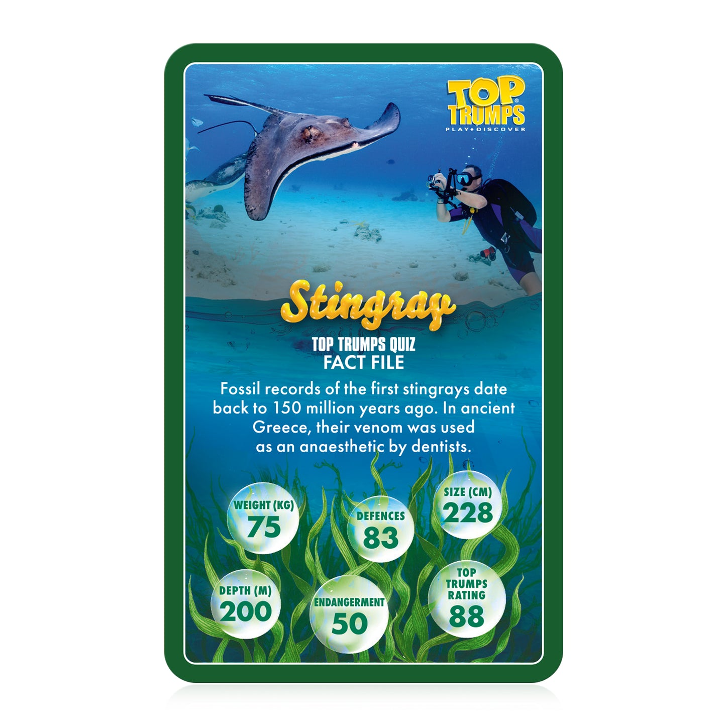 Top Trumps Cards, Sea Life in Danger