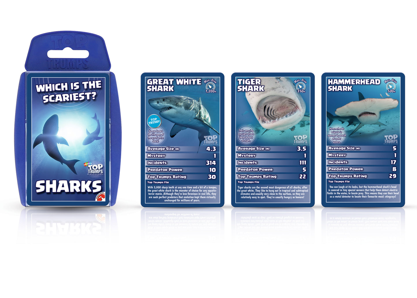 Top Trumps Cards, Sharks