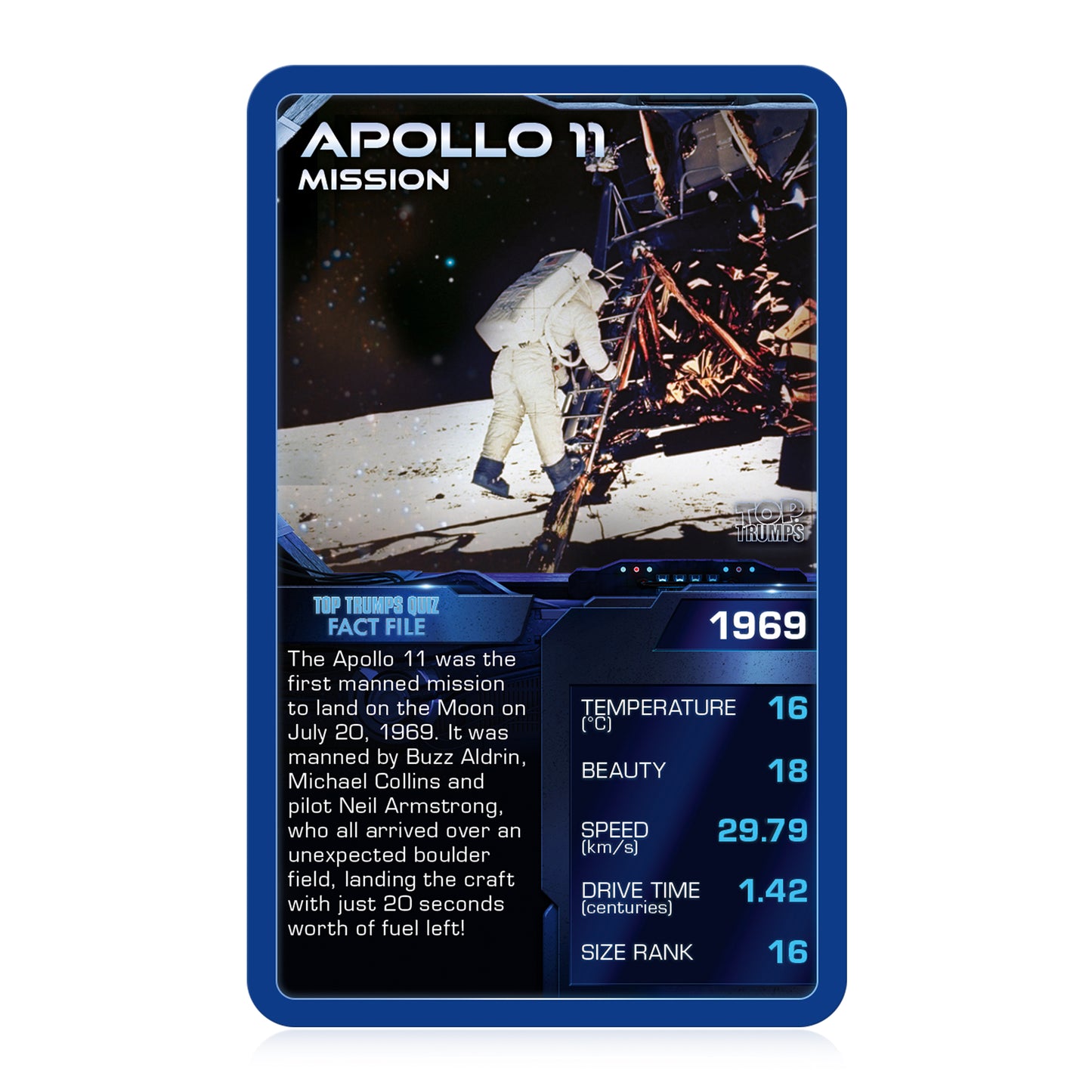 Top Trumps Cards, Space Exploration
