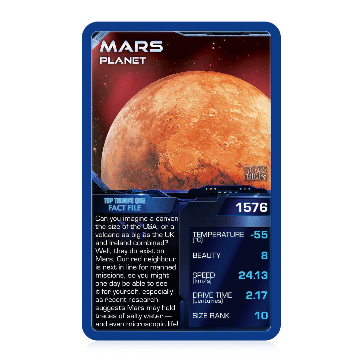 Top Trumps Cards, Space Exploration