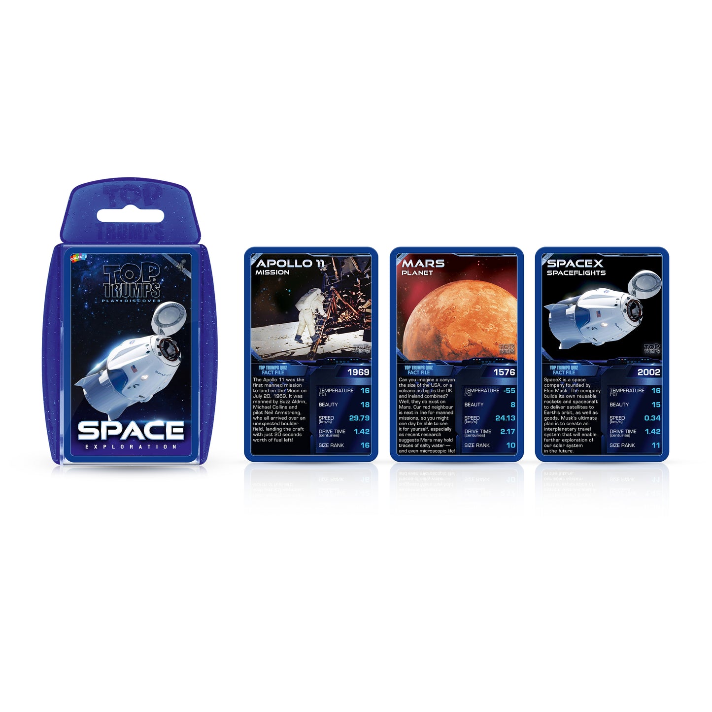 Top Trumps Cards, Space Exploration