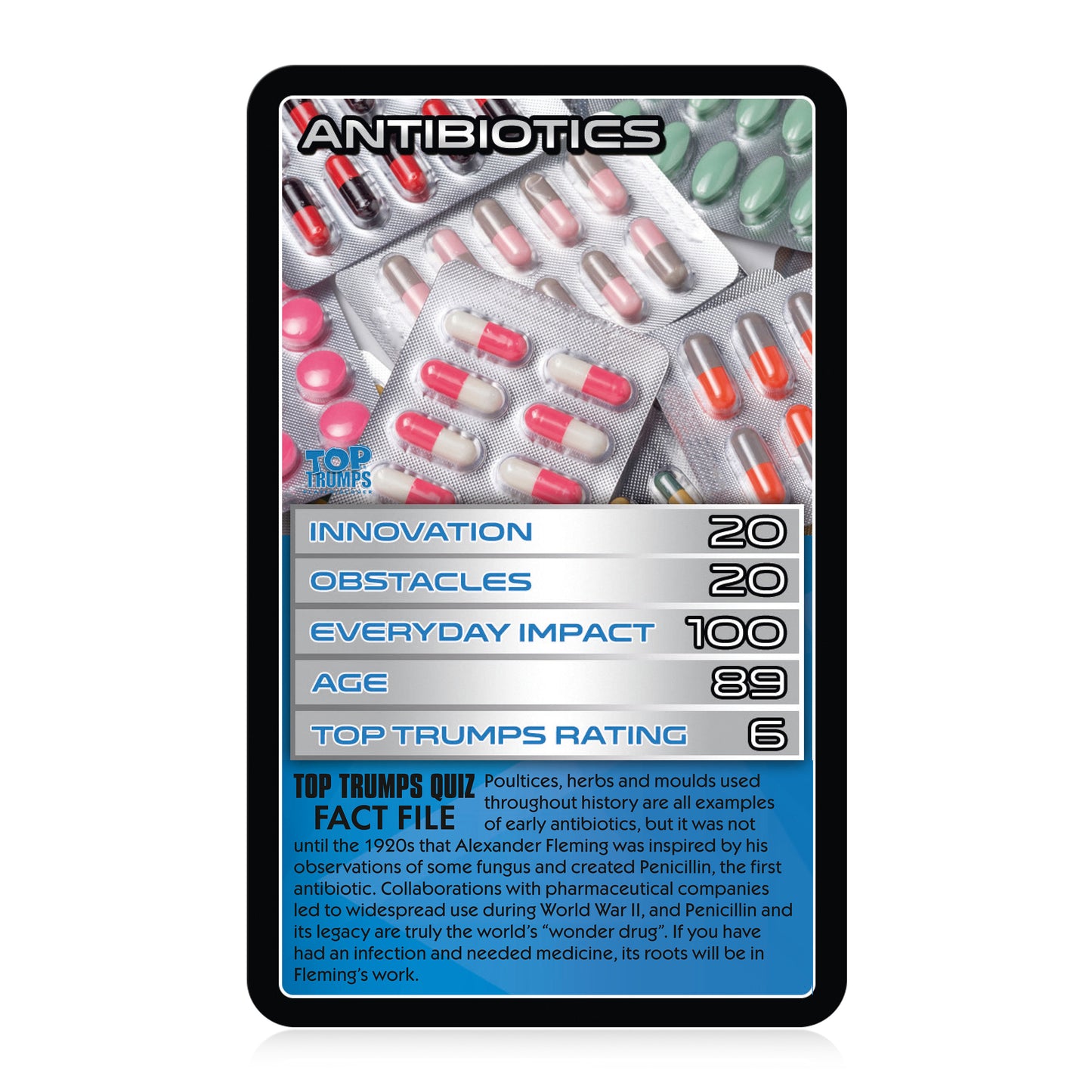Top Trumps Cards, STEM: Sensational Science