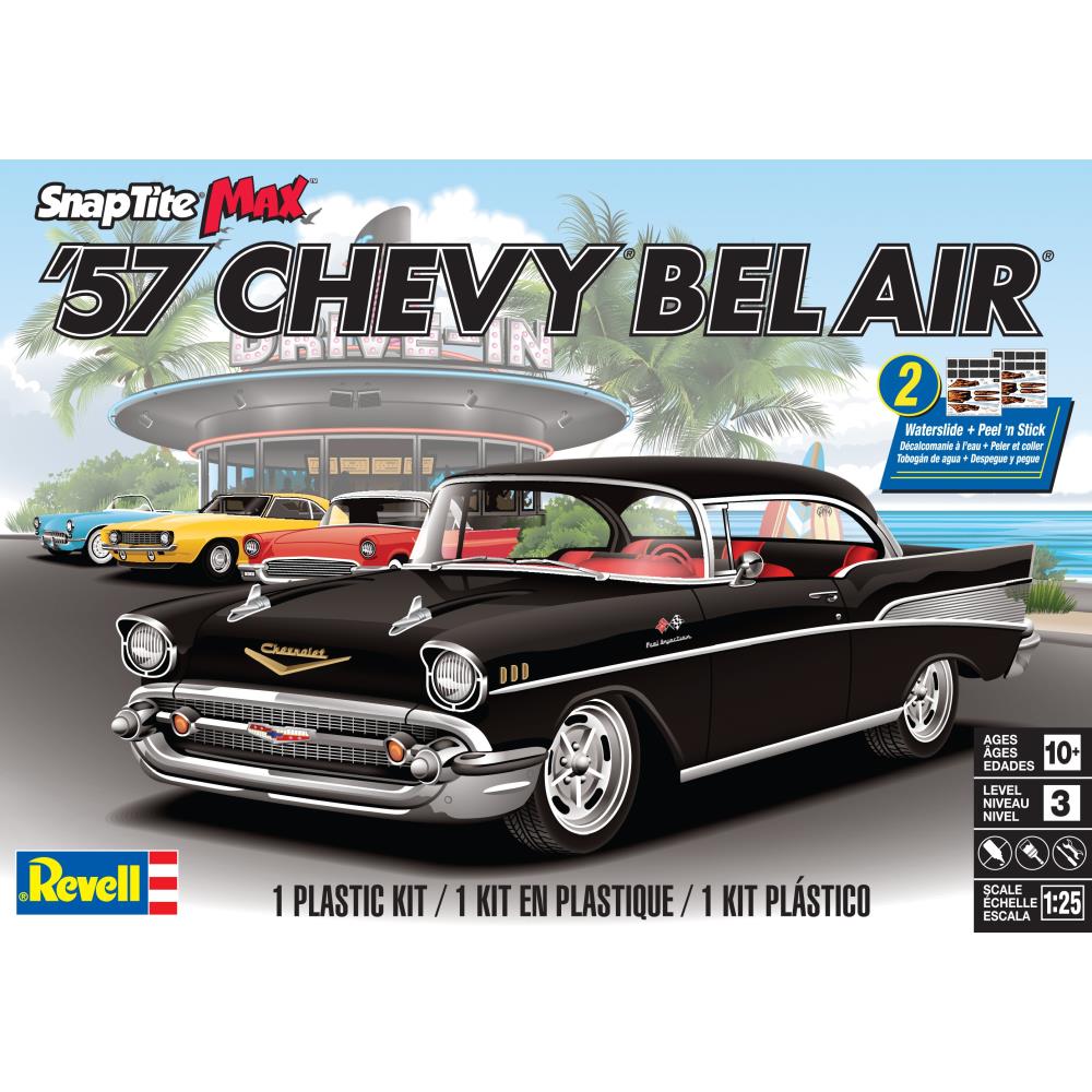 Revell 1957 cheap chevy bel air