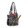 Mayd Knitting Storage Bag, Bright Flower- 26x17x27cm