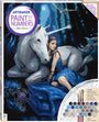 Artmaker Paint By Numbers Canvas Set, Blue Moon