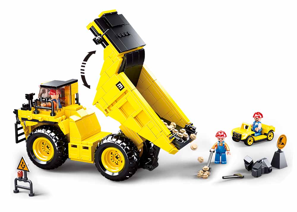 Sluban Model, Town Mining Dump Truck