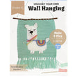 Make & Play 3D Wall Hangings Crochet Kit, Llama- 21x25cm