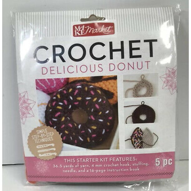 Crochet Delicious Donut Kit Book Lincraft