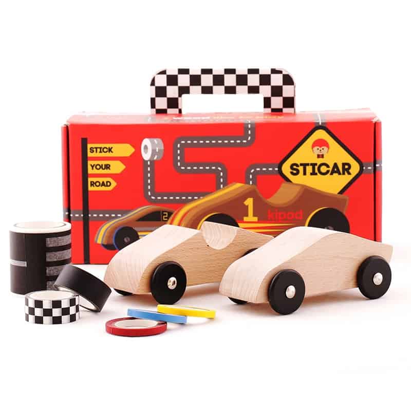 Kipod Wood Sticker Car Kit