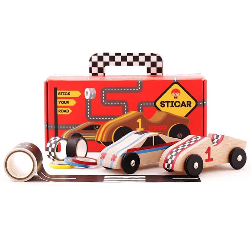 Kipod Wood Sticker Car Kit
