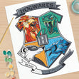 Paint Works Paint By Number Kit, Hogwarts- 11"X14"